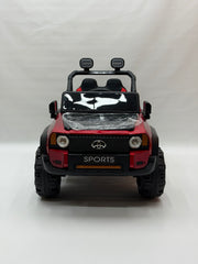 Red Electric Jeep J93