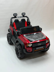 Red Electric Jeep J93