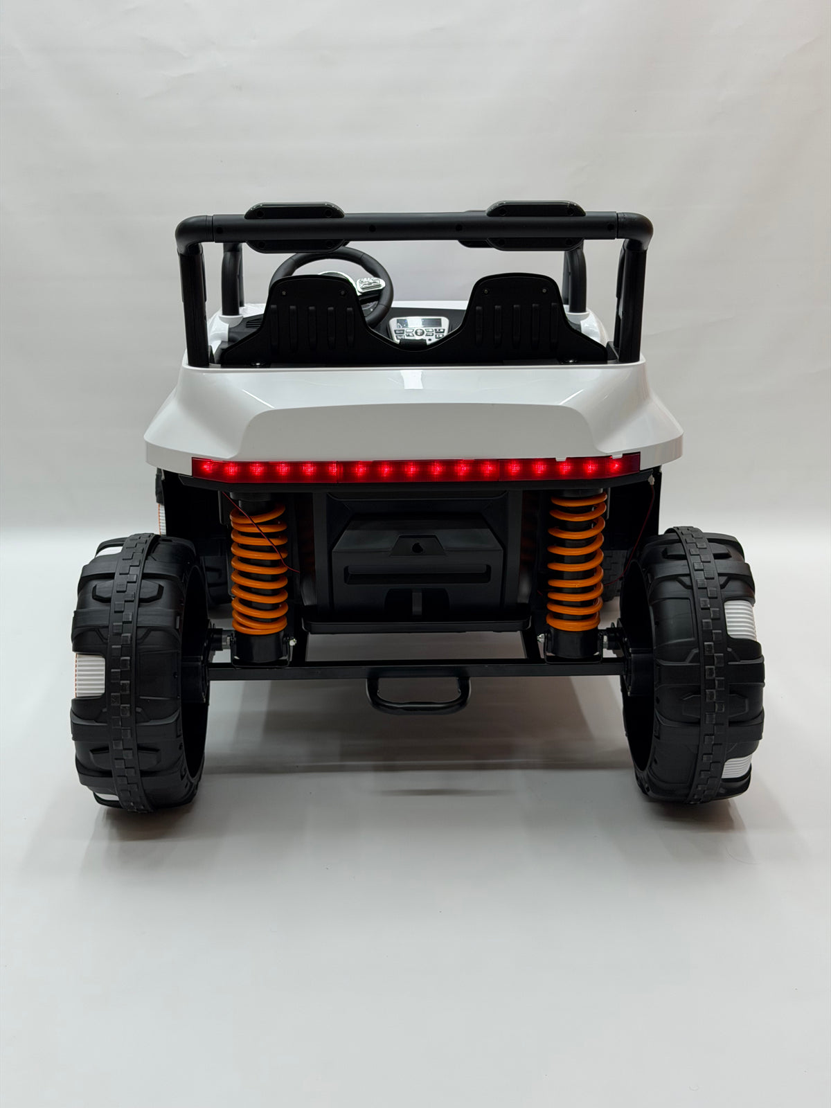 White Electric Jeep 8688