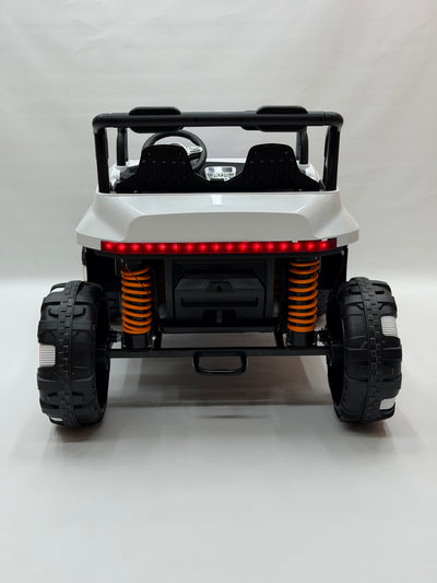 White Electric Jeep 8688