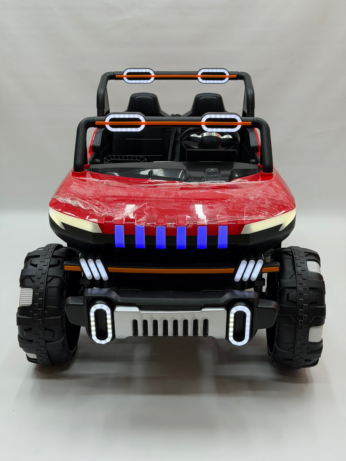 Red Electric Jeep 8688