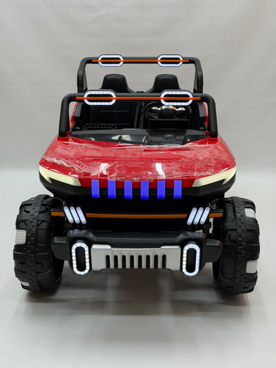 Red Electric Jeep 8688