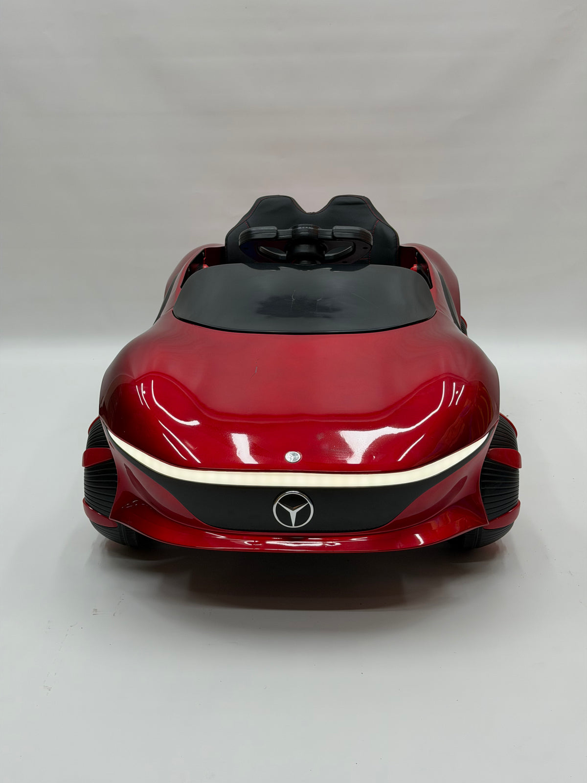 Red Mercedes Car