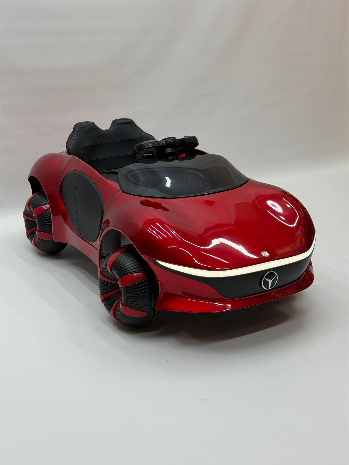 Red Mercedes Car
