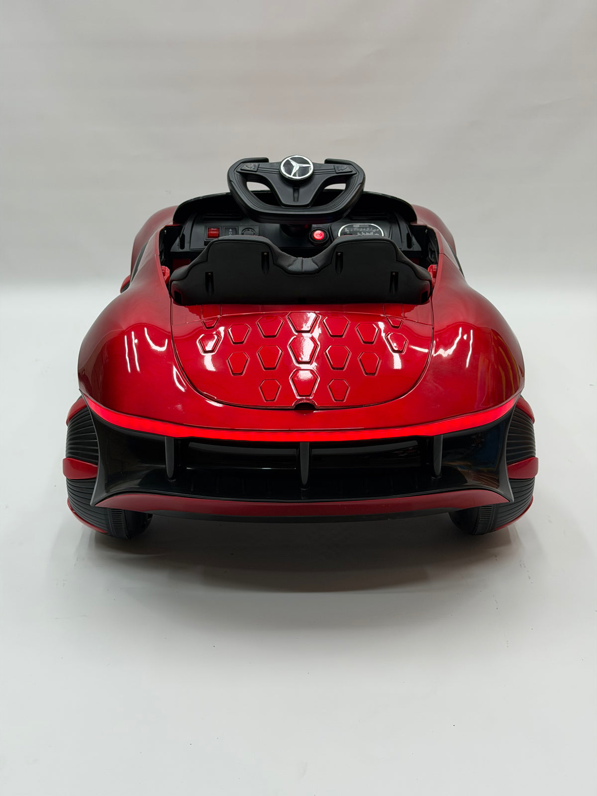 Red Mercedes Car