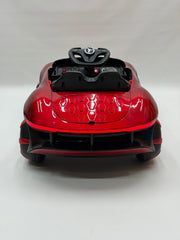 Red Mercedes Car