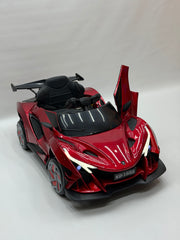 Red Drifting Electric Car