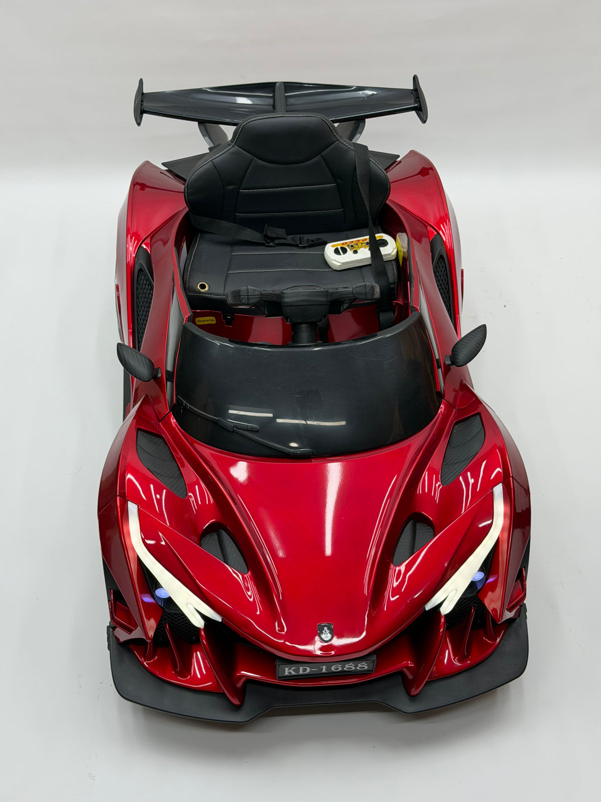 Red Drifting Electric Car