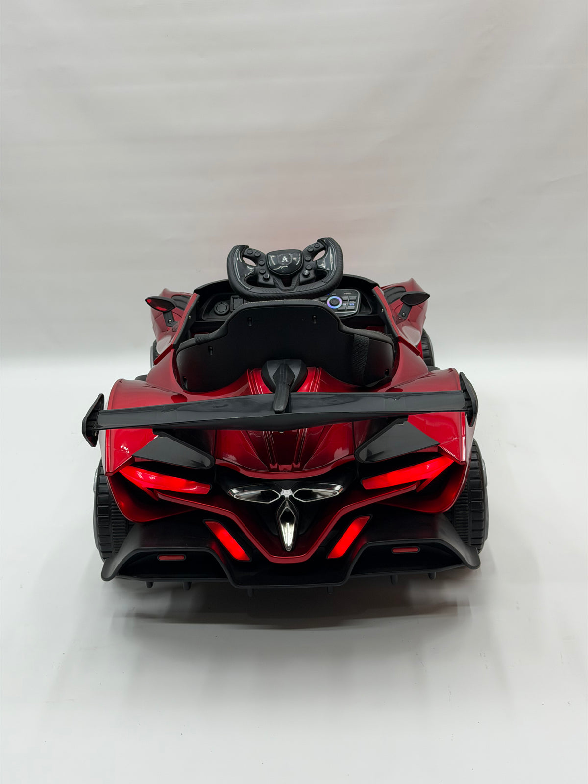 Red Drifting Electric Car
