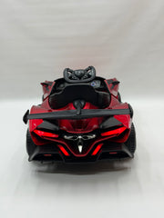 Red Drifting Electric Car