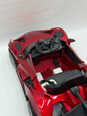 Red Drifting Electric Car