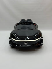 Black Mercedes Electric Car
