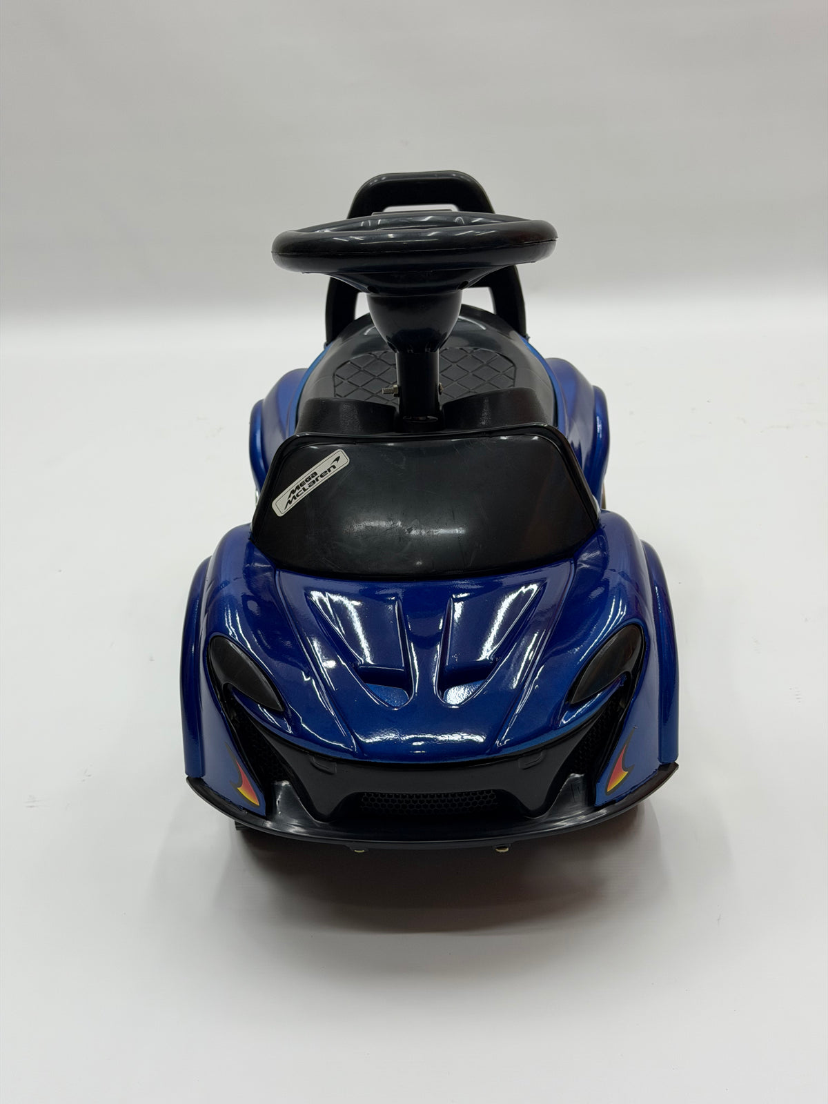 Blue McLaren Push Car
