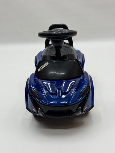 Blue McLaren Push Car