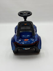 Blue McLaren Push Car