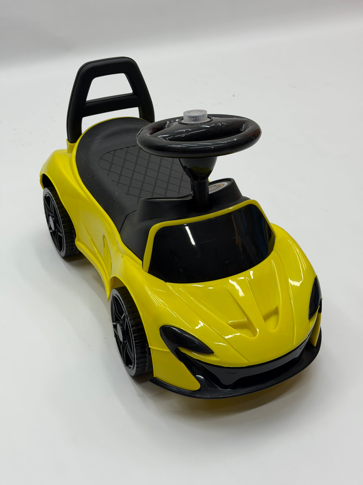 Yellow McLaren Push Car