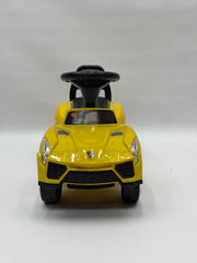 Yellow Lamborghini Push Car