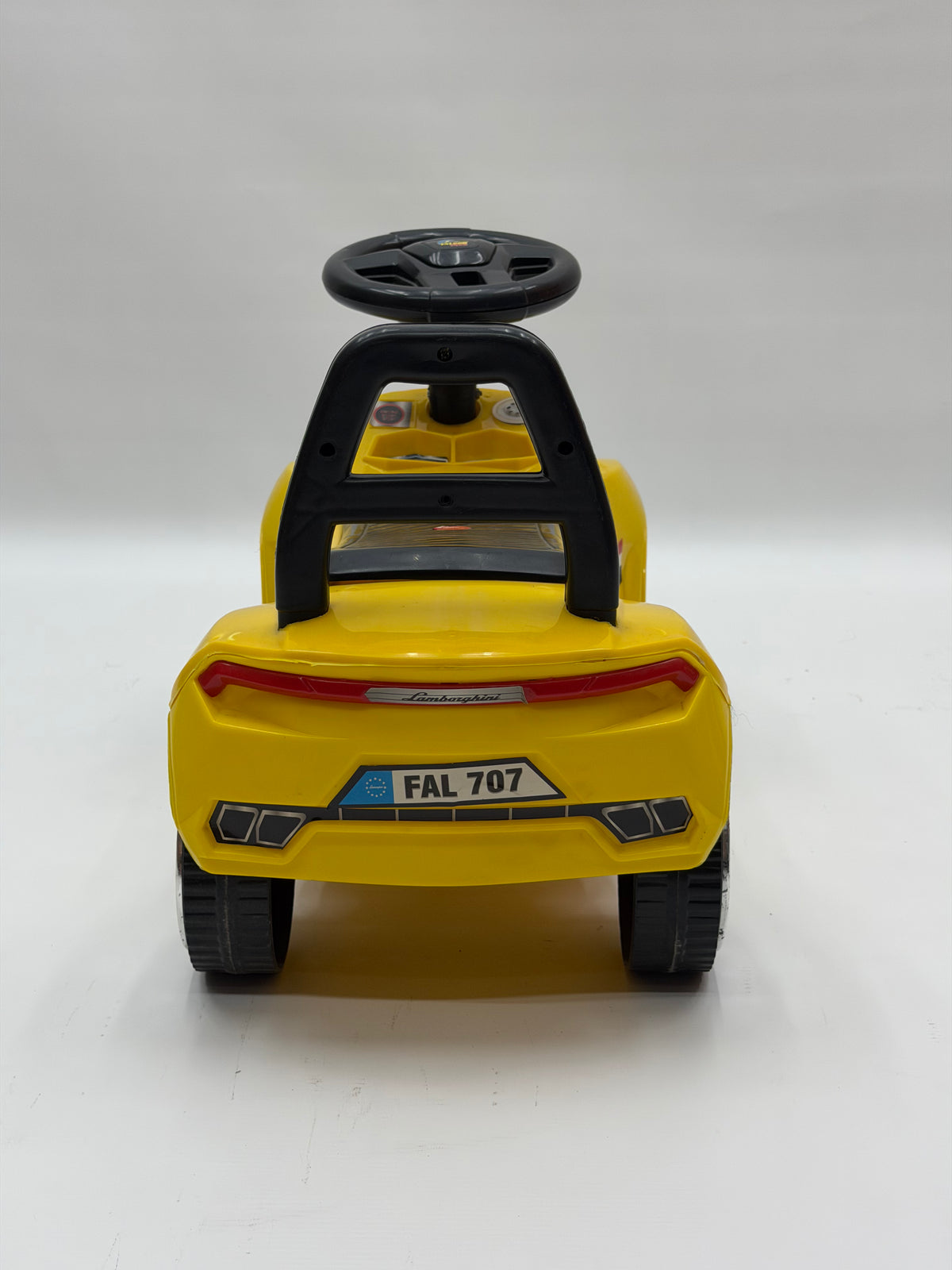 Yellow Lamborghini Push Car