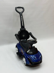 Metallic Blue Mclaren Stroller Push Car