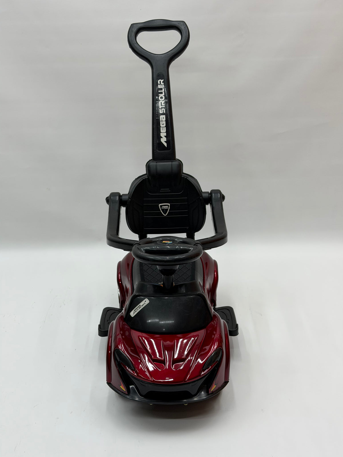 Maroon Mclaren Stroller Push Car