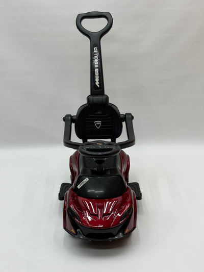 Maroon Mclaren Stroller Push Car