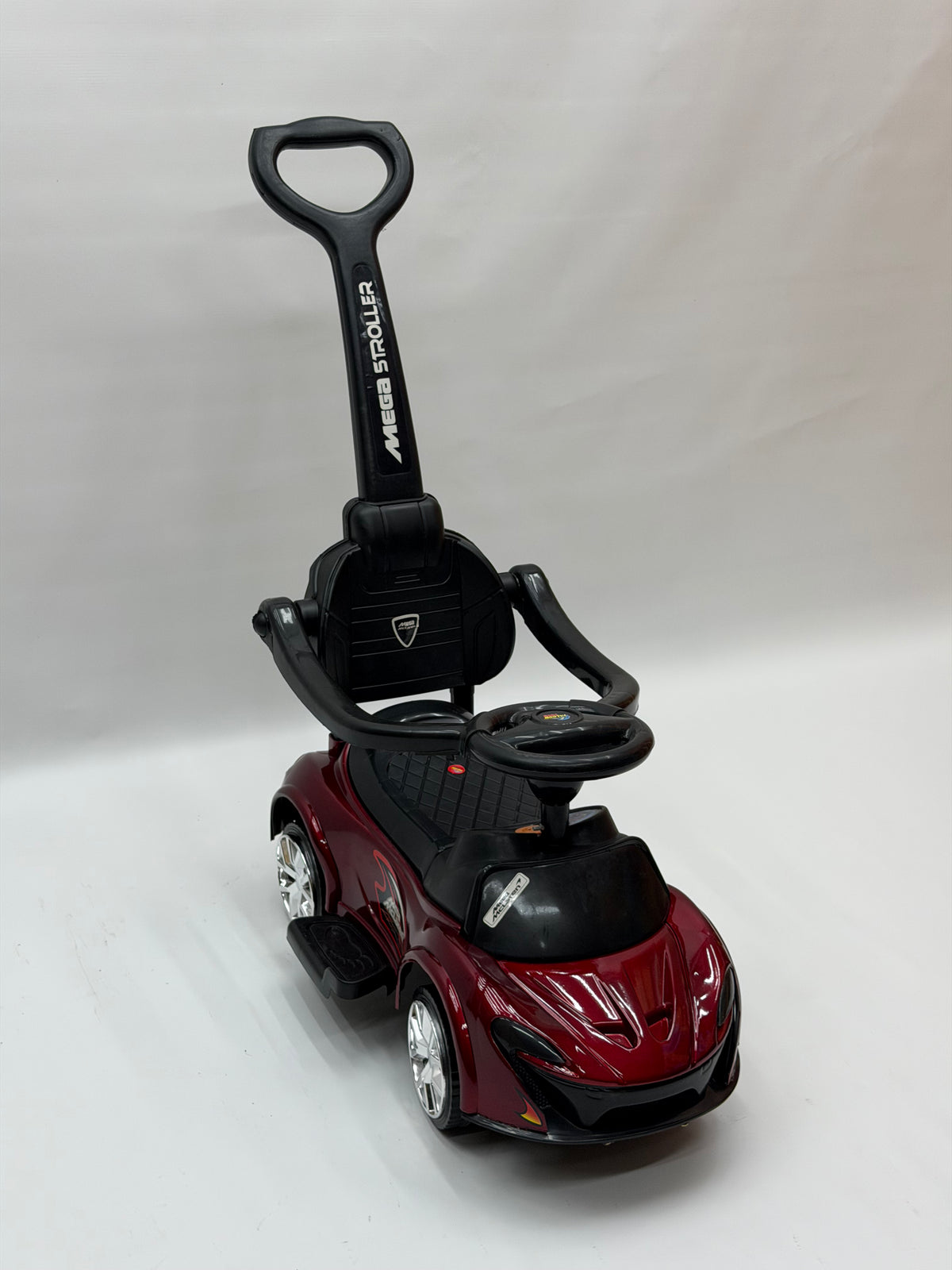 Maroon Mclaren Stroller Push Car