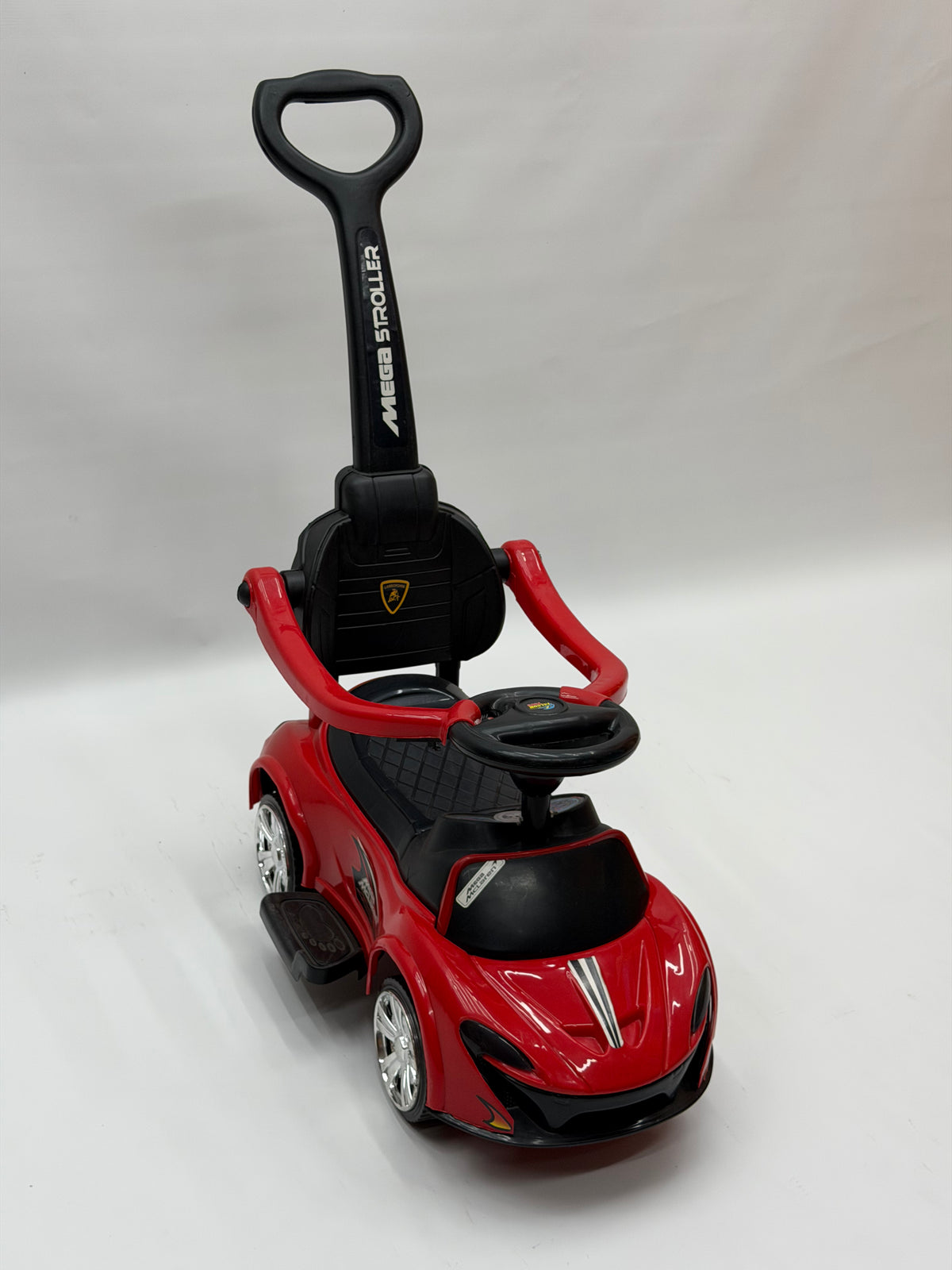 Metallic Orange Mclaren Stroller Push Car