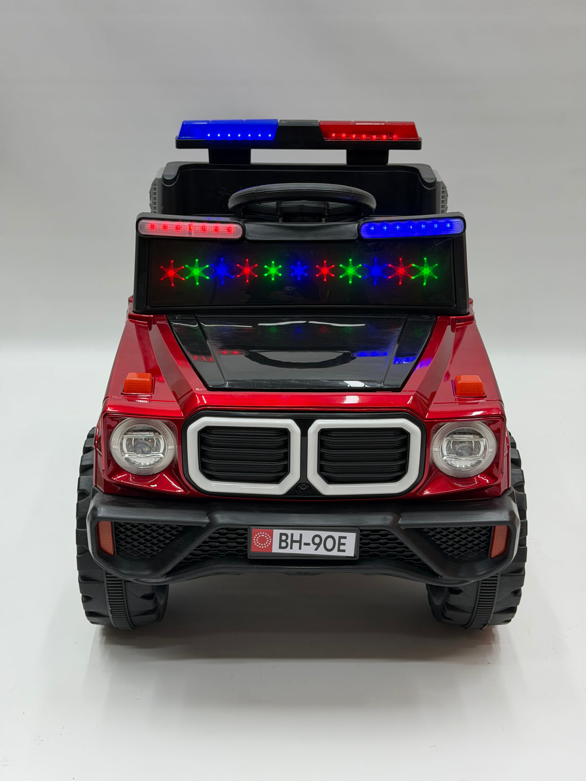 Electric Black Red Jeep BH90E