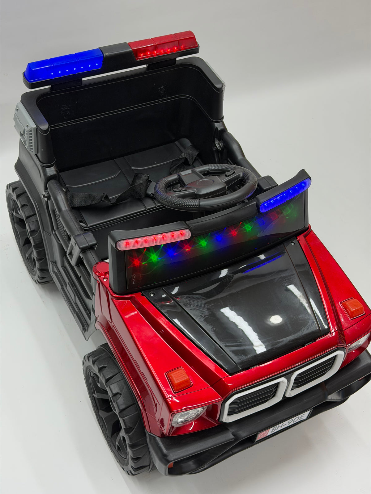 Electric Black Red Jeep BH90E