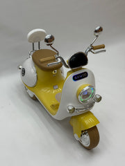 Yellow Electric Vespa 316