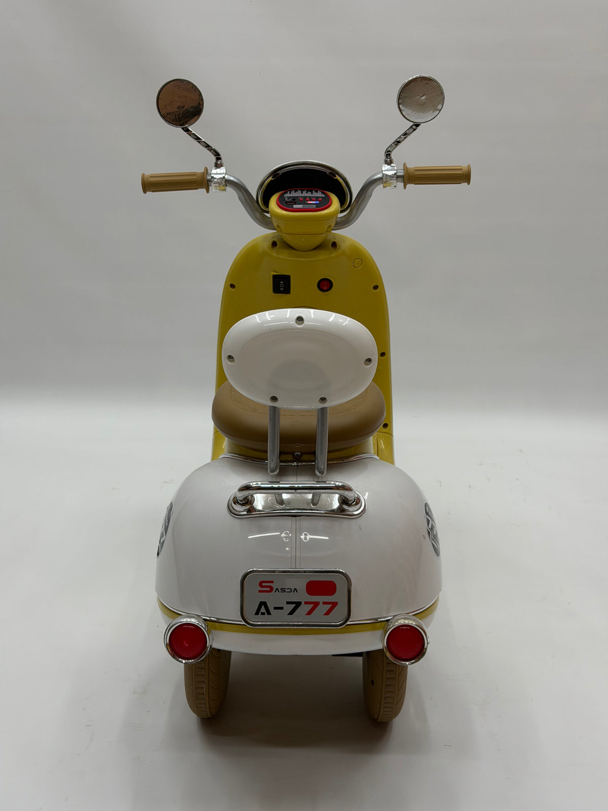 Yellow Electric Vespa 316