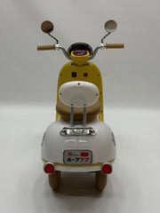 Yellow Electric Vespa 316