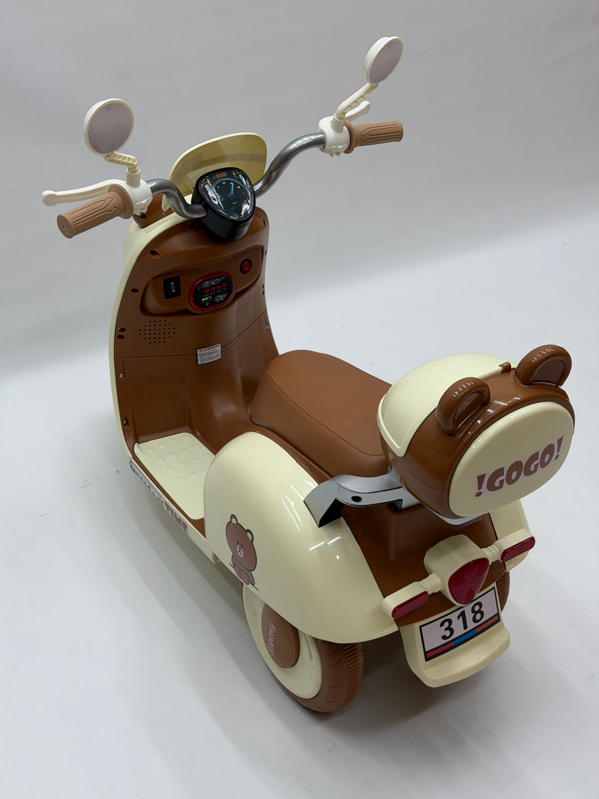 Brown Vespa 318